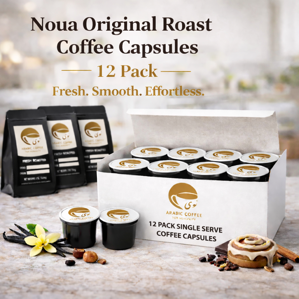 Noua Original Roast Coffee Capsules – 12 Pack Fresh. Smooth. Effortless.